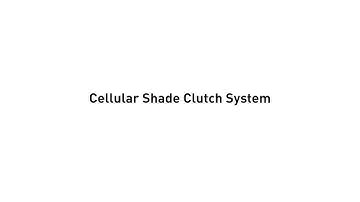 Installation - Clutch Operated Cellular Shade