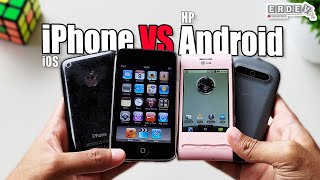 BANDINGIN IPHONE & HP ANDROID VERSI JADULNYA! - iPhone 3GS iOS 3 VS LG GT540 Android 1.6 Donut