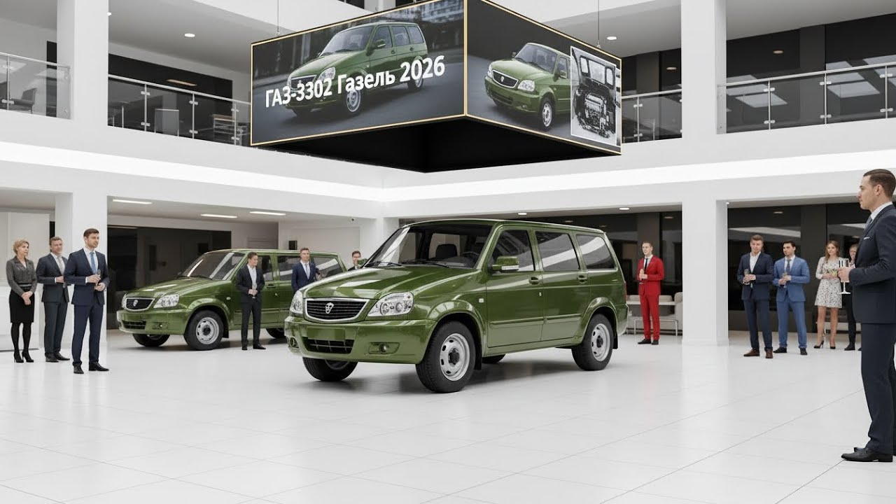 “GAZ-3302 Газель Returns in 2026 😱 You Won’t Believe This Epic Civilian Comeback!”