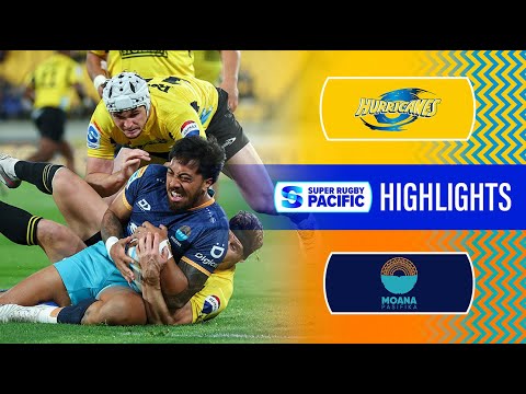 HIGHLIGHTS | HURRICANES v MOANA PASIFIKA | Super Rugby Pacific 2024 | Round 13