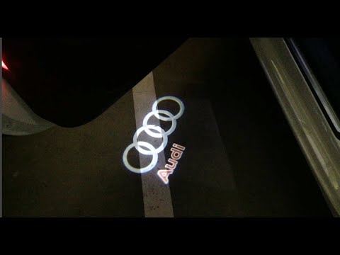 LED door with LOGO: led ghost shadow light 