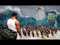 The END OF THE WORLD in GTA 5! (BIG Tsunami, Zombie Outbreak, Tornado Storm & More)