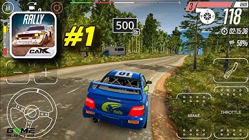 CarX Rally 🔥 Gameplay Walkthrough #1 || Android Gameplay