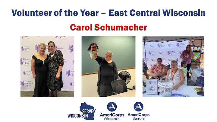 Carol Schumacher - Volunteer of the Year (East Cen...