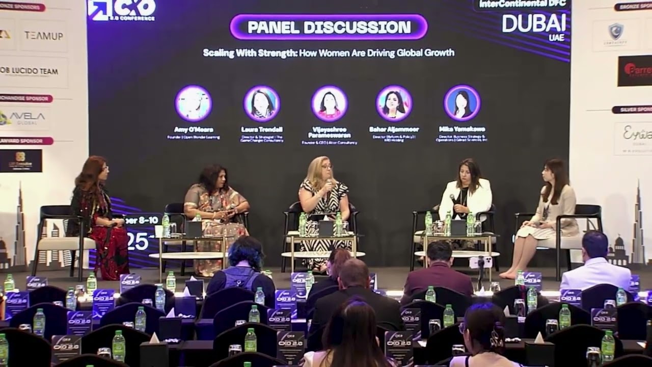 Scaling With Strength: How Women Are Driving Global Growth | Panel Discussion | 