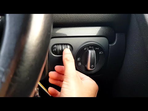 All Light Controls With Demonstration VW Golf MK6
