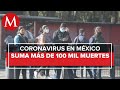 México suma 106 mil 765 muertes y un millón 122 mil 362 casos de coronavirus