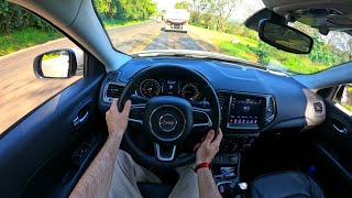 Jeep Compass (2.0) Longitude 2018 / POV Test drive 4K (No narration)