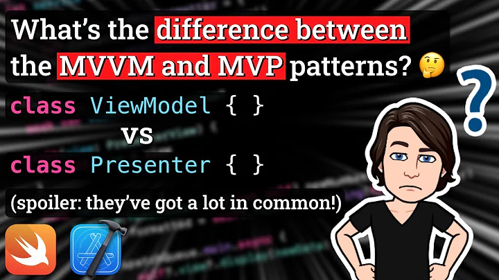 MVVM vs MVP: what's the difference? 🤔