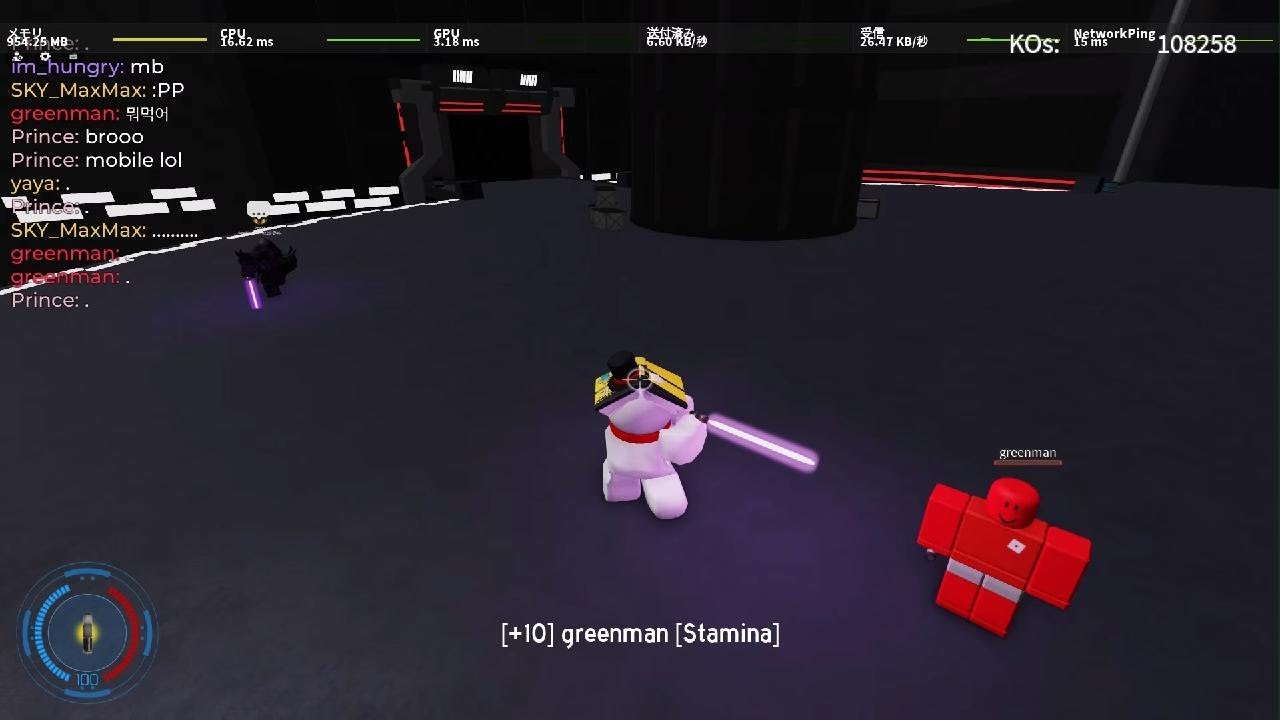 自分のベストスタイル『セーバー対決/saber showdown』【ROBLOX】