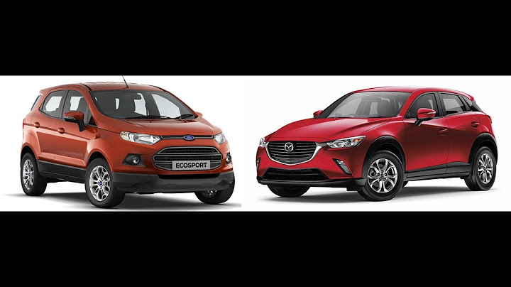 Ford ecosport vs mazda cx 5