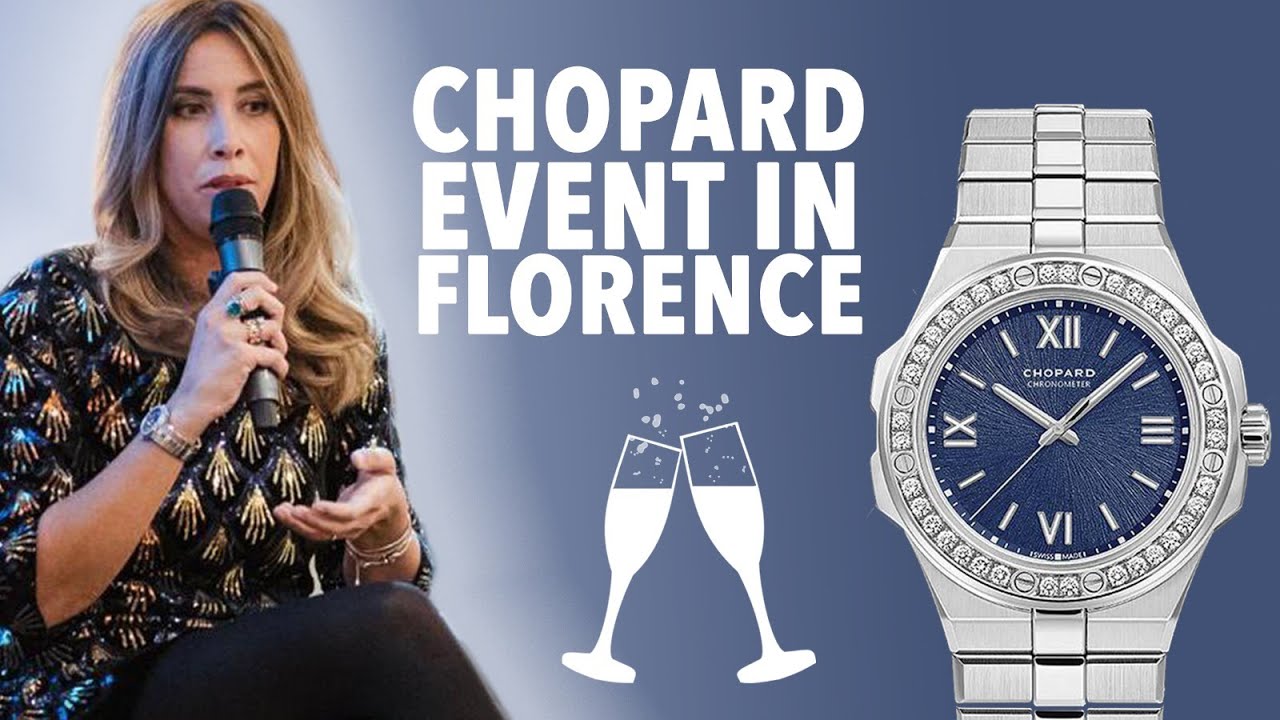 Chopard Alpine Eagle: my speech during a Chopard event - YouTube