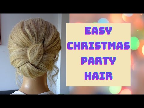 Top 5 Easy Christmas Party Hairstyles For Every Hair Type | RPR