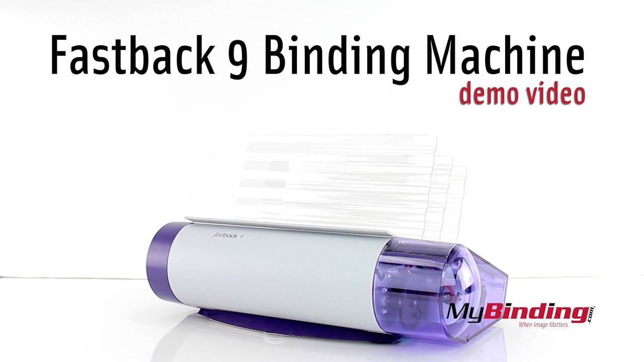 Fastback Model 9 Thermal Tape Binding Machine Overview YouTube