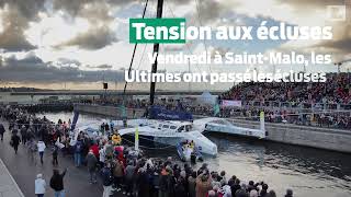 Route du Rhum : tension aux écluses à Saint-Malo