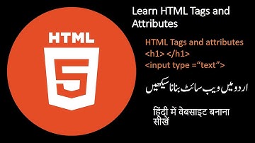 Learn Web development using HTML , CSS and JavaScript: HTML tags and attributes Class:2