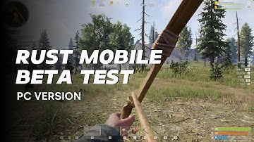 RUST MOBILE BETA TEST | PVP