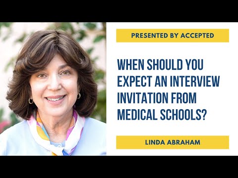 When Should You Expect An Interview Invitation From Medical Schools?