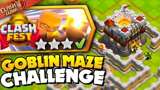 Easily 3 Star the Goblin Maze Challenge (Clash of Clans)