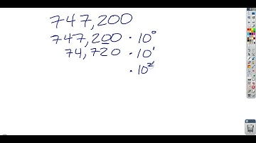 8.EE.3 - Intro to Scientific Notation