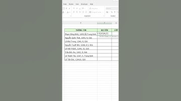 Excel cơ bản - Cách tách dữ liệu bằng hàm Textsplit #excel #exceltips #exceltricks