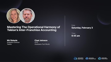 Mastering the operational harmony of Tekion’s inter-franchise accounting | NADA 2024 Tekion Booth