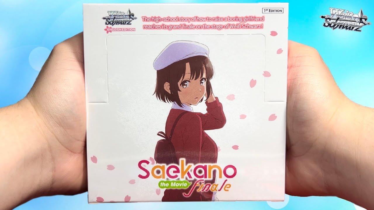 OPENING A WEISS SCHWARZ SAEKANO THE MOVIE FINALE BOOSTER BOX!! (How To Raise A Boring Girlfriend) OPENING A WEISS SCHWARZ SAEKANO THE MOVIE FINALE BOOSTER BOX!! (How To Raise A Boring Girlfriend)