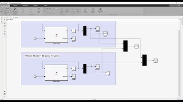 System Dynamics - Les 21 - Wheel Model with Braking System - Matlab - Part 2