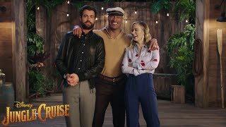 Jungle Cruise | Cast Camaraderie BTS! | Disney UK
