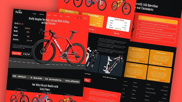 E-commerce Bicycle websites design in figma |UIUX tutorial from Scratch to advance, 