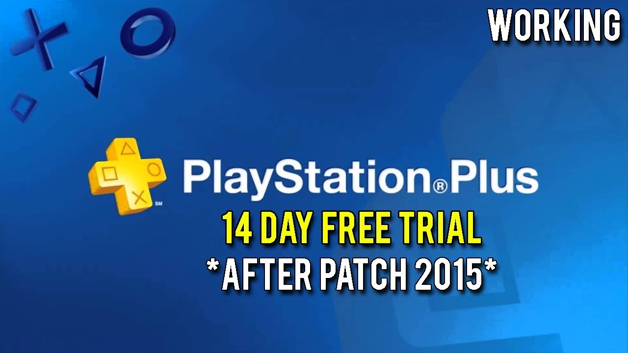 Playstation Plus FREE 14 Day Trial! YouTube