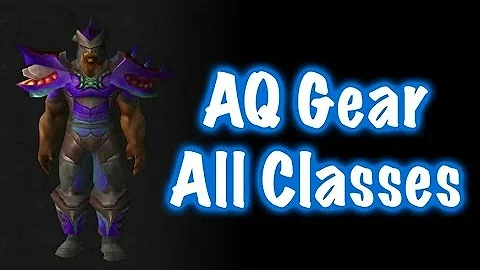 Tier 2.5 AQ Gear Armor Showcase - (World of Warcraft)