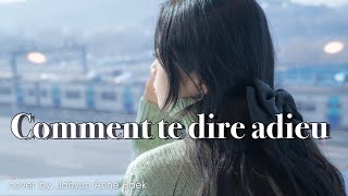 Video thumbnail of "🇫🇷Comment te dire adieu - Françoise Hardy (어떻게 안녕이라 말할까) | cover by. Anne Baek"