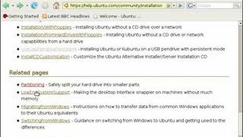 Ubuntu Linux Tutorials Chapter03.Booting LiveCD part 4