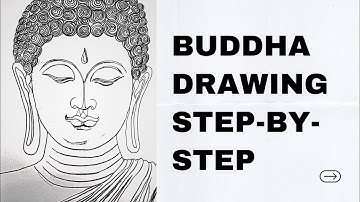 How to Draw a Realistic Buddha Face for Beginners Step By Step|| Buddha Drawing Step By Step|| #art