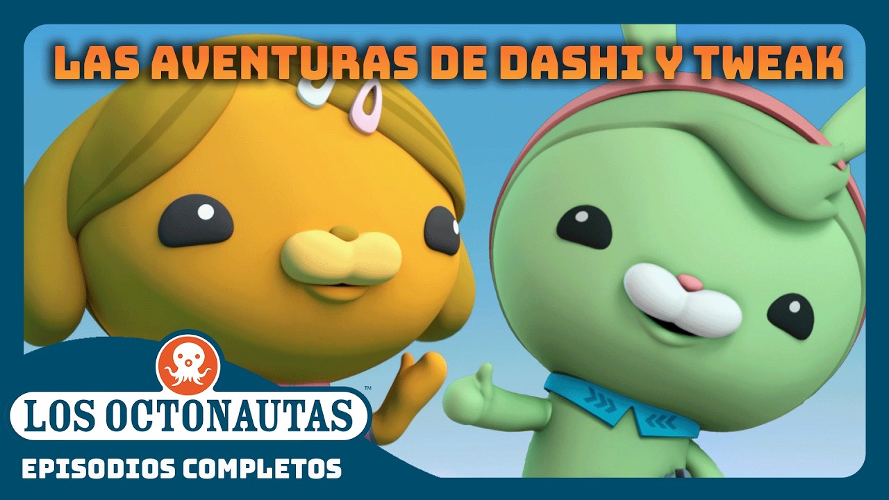 Los Octonautas - 🐶 Las aventuras de Dashi y Tweak 🐰 | Episodios Completos