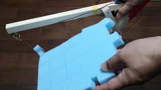 Styrene foam board cutter with SUS304 stainless hot wire