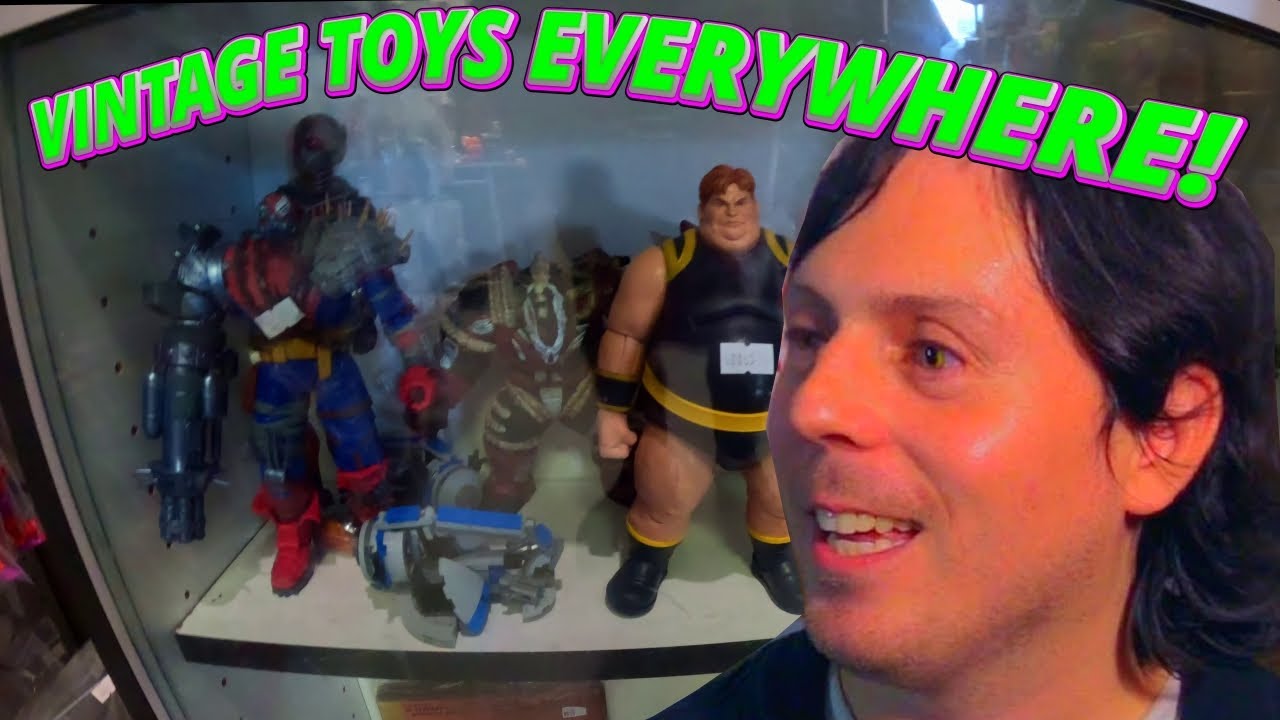 Retro Toy Hunting at The Vintage Toy Mall 80s & 90s Nostalgia Overload!