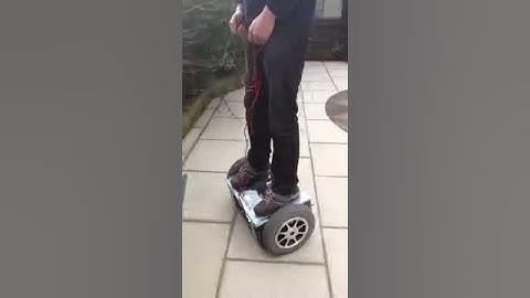 Homemade segway clone