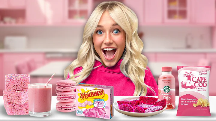 10 KiDS EAT ONE COLOR FOR 24HRS! *SHE CHEATED*😳