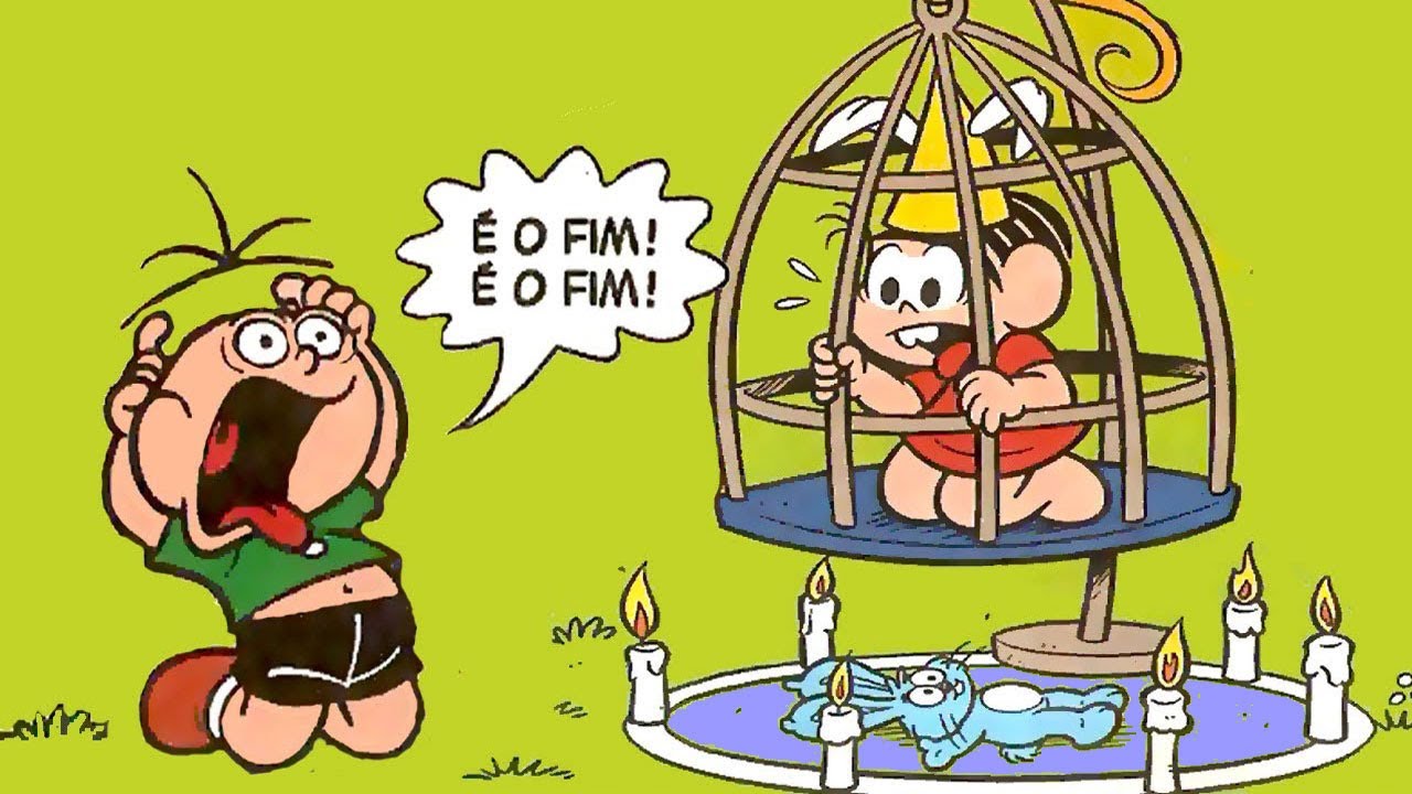 É O FIM DA MÔNICA... - QUADRINHOS MÁGICOS DA TURMA DA MÔNICA