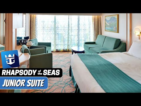 Rhapsody of the Seas Junior Suite walkthrough tour