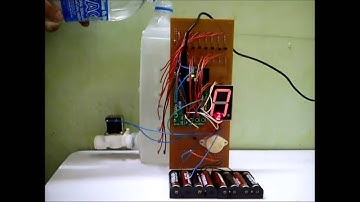 Mini Project Microcontroller (water level indicator)