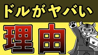 【保存版】円もヤバイけど、実はドルもヤバイ納得の理由。【大切なのは◯◯】