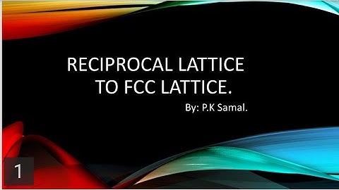 Reciprocal lattice to FCC lattice.