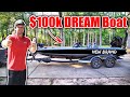 I bought my dream bass fishing boat full walk through