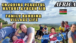 Download Lagu ENJOYING PEACEFUL NATURE \u0026 FRESH AIR | FAMILY BONDING VLOG | VILLAGE LIFE #villagelife #africa  MP3