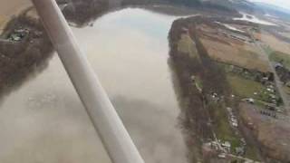 Aerial Video #10 - Danville airport Landing