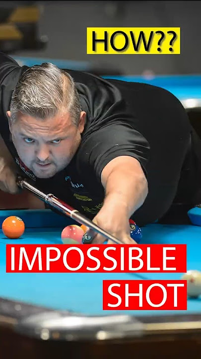Craziest Billiard Shot Ever ! - Chris Melling doing the IMPOSSIBLE !