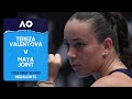 Tereza Valentova V Maya Joint Highlights Australian Open 2026 First Round